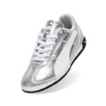 Puma Replicatch Metallic Whisper Γυναικεία Sneakers Ασημί
