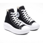 Converse All Star Chuck Taylor Move Hi Top Γυναικεία Sneakers Μποτάκια Μαύρα