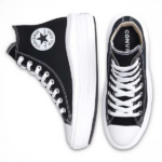 Converse All Star Chuck Taylor Move Hi Top Γυναικεία Sneakers Μποτάκια Μαύρα