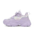 Fila Musha 3 Memory Velcro Βρεφικά Sneakers με Σκρατς Mωβ