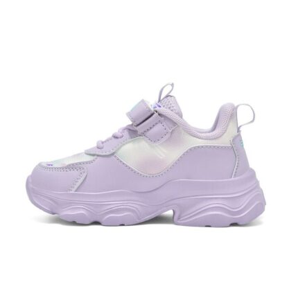 Fila Musha 3 Memory Velcro Βρεφικά Sneakers με Σκρατς Mωβ