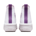 Converse Chuck Taylor All Star Move Platform Hi Παιδικά Sneakers Μποτάκια Λευκά με Μωβ