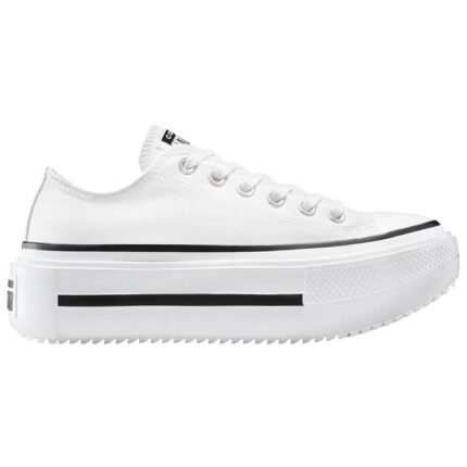 Converse Chuck Taylor All Star Lift Double Stack Γυναικεία Sneakers Λευκά