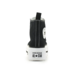 Converse Chuck Taylor All Star Lift Double Stack Παιδικά Sneakers Μποτάκια Μαύρα