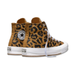 Converse All Star Eva Lift Hi Leopards Platform Παιδικά Sneakers Μποτάκια Λεοπάρ