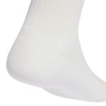 adidas 3-Stripes Cushioned Crew Socks Κάλτσες Λευκές με Ρίγες