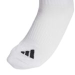 adidas 3-Stripes Knee Socks 2P Κάλτσες μέχρι το Γόνατο Λευκές / Μαύρες