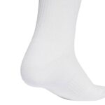 adidas 3-Stripes Knee Socks 2P Κάλτσες μέχρι το Γόνατο Λευκές / Μαύρες