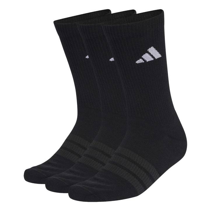 adidas Cushioned Sportswear Crew Socks Κάλτσες Μαύρες