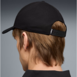 Puma Ess Elevated Metal Cat Baseball Cap Καπέλο Μαύρο