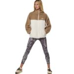 Body Action Faux Sheepskin Jacket Beige Ecru Γυναικεία Ζακέτα Προβατάκι Μπεζ / Εκρού