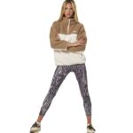 Body Action Faux Sheepskin Jacket Beige Ecru Γυναικεία Ζακέτα Προβατάκι Μπεζ / Εκρού