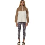 Body Action Faux Sheepskin Jacket Beige Ecru Γυναικεία Ζακέτα Προβατάκι Μπεζ / Εκρού