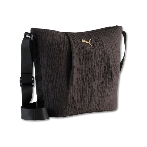 Puma Up Zipped Bucket Shoulder Bag Γυναικεία Τσάντα Ώμου Μαύρη