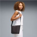 Puma Up Zipped Bucket Shoulder Bag Γυναικεία Τσάντα Ώμου Μαύρη