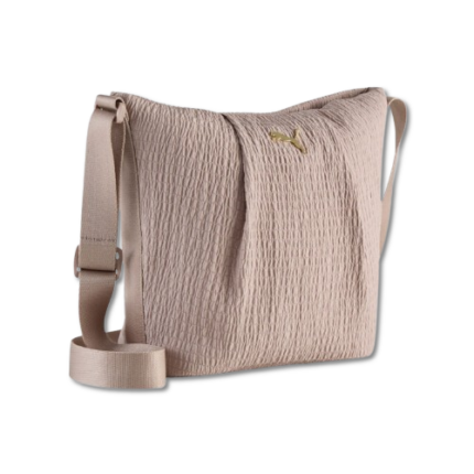 Puma Up Zipped Bucket Shoulder Bag Γυναικεία Τσάντα Ώμου Σάπιο Μήλο