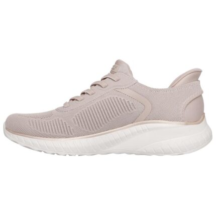 Skechers Bobs Sport Squad Chaos - Current Muse Γυναικεία Παπούτσια Τρεξίματος Μπεζ