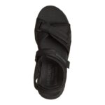 Skechers Relaxed Fit: D'Lux Walker Sandal - Bold City Γυναικεία Πέδιλα Μαύρα