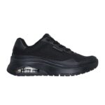 Skechers Skechers Uno Flex - Spring On Air Γυναικεία Sneakers Μαύρα