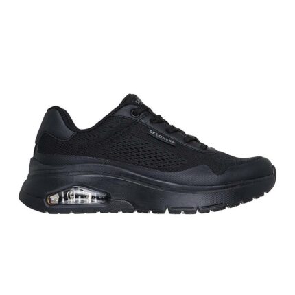 Skechers Skechers Uno Flex - Spring On Air Γυναικεία Sneakers Μαύρα