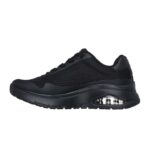 Skechers Skechers Uno Flex - Spring On Air Γυναικεία Sneakers Μαύρα