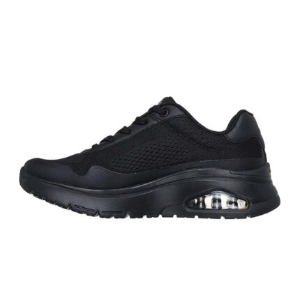 Skechers Skechers Uno Flex - Spring On Air Γυναικεία Sneakers Μαύρα