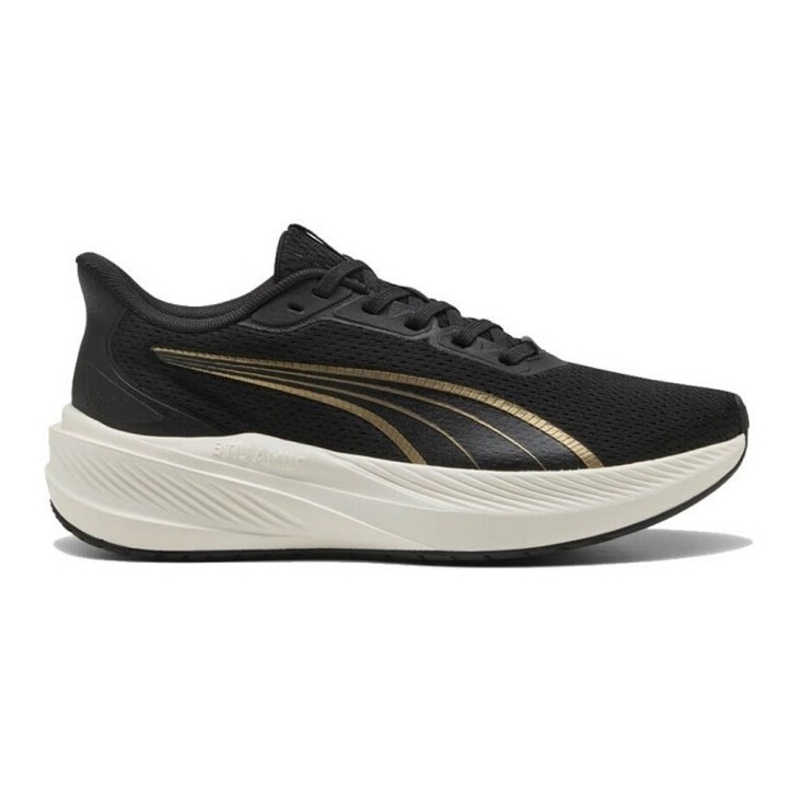 Puma Dasher Lite Γυναικεία Παπούτσια Τρεξίματος Μαύρα / Χρυσά