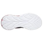 Skechers S Lights: Flex-Glow Ultra Παιδικά Sneakers με Φωτάκια Γκρι / Κόκκινο / Πορτοκαλί