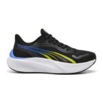 Puma Pounce Lite Jr Παιδικά Running Μαύρα / Μπλε / Κίτρινα