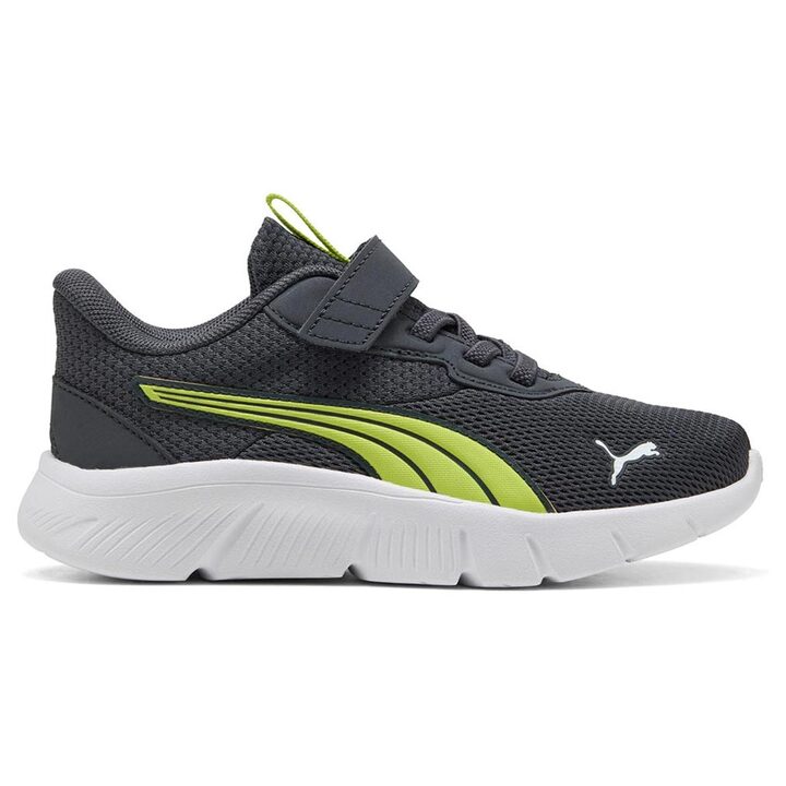 Puma Lite Modern AC + PS Παιδικά Παπούτσια Τρεξίματος Γκρι / Λαχανί