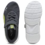 Puma Lite Modern AC + PS Παιδικά Παπούτσια Τρεξίματος Γκρι / Λαχανί