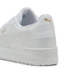 Puma Shuffle Downtown Ανδρικά Sneakers Λευκά