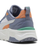 Puma Trinity 2 LT Jr Παιδικά Sneakers Mωβ / Λευκό / Πορτοκαλί