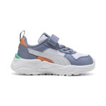 Puma Trinity 2 LT AC+ Inf Βρεφικά Sneakers Με Σκρατς Mωβ / Λευκό / Πορτοκαλί