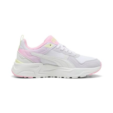 Puma Trinity 2 LT Come On Jr Παιδικά Sneakers Λευκά / Ροζ / Κίτρινα