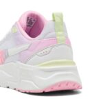 Puma Trinity 2 LT Come On Jr Παιδικά Sneakers Λευκά / Ροζ / Κίτρινα