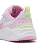 Puma Trinity 2 LT Come On AC+PS Παιδικά Sneakers Λευκά / Ροζ / Κίτρινα