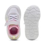 Puma Trinity 2 LT Come On AC+ Inf Βρεφικά Sneakers Λευκά / Ροζ / Κίτρινα