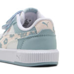 Puma Carina Mia Floral V Inf Βρεφικά Sneakers Λευκά / Βεραμάν