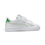 Puma Smash 3.0 Dino V Inf Βρεφικά Sneakers Λευκά / Πράσσινο