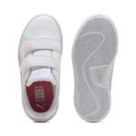 Puma Smash 3.0 Hearty V PS Παιδικά Sneakers Λευκά / Ροζ