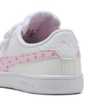 Puma Smash 3.0 Hearty V PS Παιδικά Sneakers Λευκά / Ροζ
