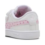 Puma Smash 3.0 Hearty V Inf Βρεφικά Sneakers Λευκά / Ροζ