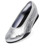 Puma Catch Soleil Ballerina Metallic Whisper Γυναικείες Μπαλαρίνες Ασημί