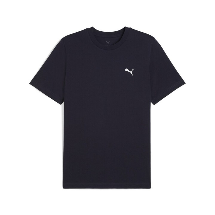 Puma Ess Small Logo Tee Ανδρικό Κοντομάνικο Μπλε Navy