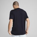 Puma Ess Small Logo Tee Ανδρικό Κοντομάνικο Μπλε Navy