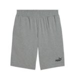 Puma Ess No. 1 Logo Jersey Shorts 10" Ανδρική Βερμούδα Γκρι