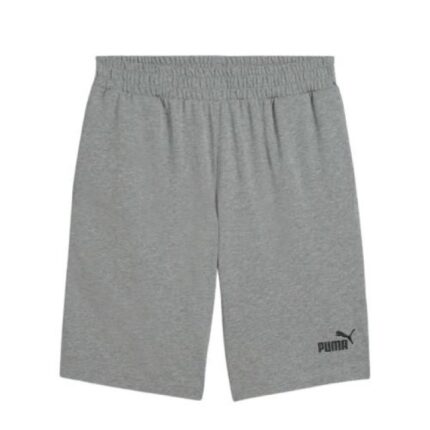 Puma Ess No. 1 Logo Jersey Shorts 10" Ανδρική Βερμούδα Γκρι