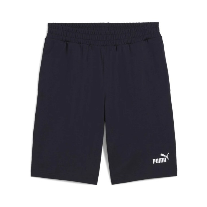 Puma Ess No. 1 Logo Jersey Shorts 10" Ανδρική Βερμούδα Navy Μπλε