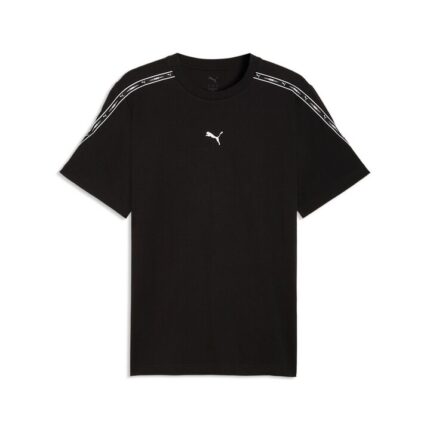 Puma Ess Tape Tee Ανδρικό Κοντομάνικο Μαύρο